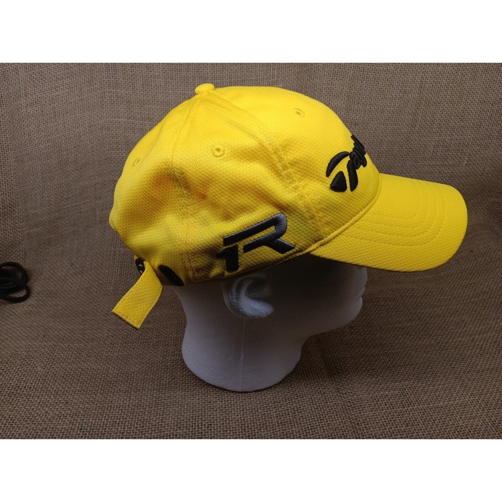 Taylormade Yellow Lethal RBZ Golf Adjustable Hat Embroidered One Size Fits All - Picture 5 of 6